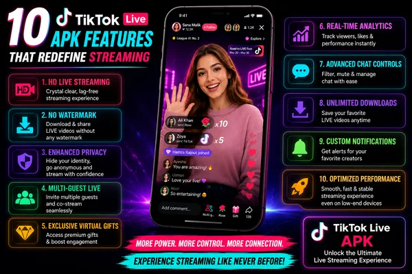 10 TikTok Live APK Features That Redefine Streaming